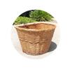 Emojo Bike Wicker Basket, Front Handlebar Woven Storage Cargo for Adult Bicycle 15x11.5x10.5in view 1