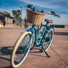 Emojo Bike Wicker Basket, Front Handlebar Woven Storage Cargo for Adult Bicycle 15x11.5x10.5in view 2