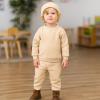 SOBOWO 5t Sweatsuits Toddler Boy Sweatshirt Baby Boys Winter Clothes Long Sleeve Pullover Sweatshirt Pants 2Pcs Kids Winter Outfits Set (Beige, 4-5T) view 4