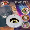 FAN-A-PEEL Iowa Personal Illumination Device - Wearable High-Visibility LED Motion Sensor Light with Carabiner, Round - Officially Licensed view 1
