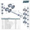 BestParts XM390 PRO Mountain Bike MTB Hub Set 32 Hole Boost Thru Axle 12x148mm + 15x110mm, Aluminium 6 Bolts Disc Brake Hub HG Replacement for Shimano 8-11 Speed view 3