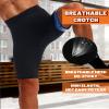 LMCOB Men's Thermo Leggings - Hot Sauna Shorts, Compression Hight Waist Pants, Workout Body Shaper, Sauna Suit (BH70011-01-3XL) view 3