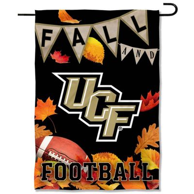 Central Florida Knights Fall Leaves Football Season Garden Yard Flag
