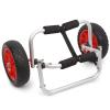 Lifyn2 Kayak 50KG / 65KG Loading Capacity Foldable Kayak Trolley Energy-Saving Two-Wheeled Carrier Cart for Kayak Canoe Boat Trolley (Color : Kayak Strapping) view 2