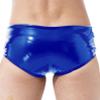Agoky Men's Stretch Underwear Support Briefs with Drawstring Swim Bikini Hip Briefs Drawstring Blue XX-Large view 4