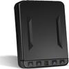 Gun Safe for Pistol, Quick Access Handgun Safe Firearm Lock Box,Gun Case for Home/Car/Travel - Keypad/Key Access,Silent Mode (PIN Code Version) view 1