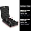 Gun Safe for Pistol, Quick Access Handgun Safe Firearm Lock Box,Gun Case for Home/Car/Travel - Keypad/Key Access,Silent Mode (PIN Code Version) view 4