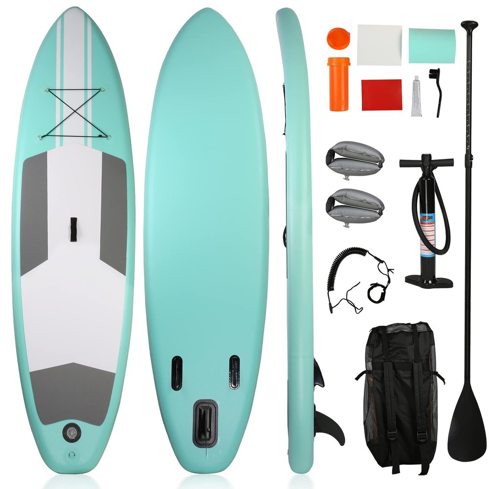 DC DICLASSE Inflatable Paddle Board, Paddleboard with Anti-Slip Deck Pad, Fast Inflation Paddle Boards for Adults Youth All Skill Levels, 10 Feet Portable Paddle Board