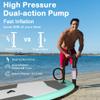 DC DICLASSE Inflatable Paddle Board, Paddleboard with Anti-Slip Deck Pad, Fast Inflation Paddle Boards for Adults Youth All Skill Levels, 10 Feet Portable Paddle Board view 3