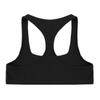 Hedmy Men's Sleeveless Y Back Muscle Half Tank Top Vest Tee T-Shirts Crop Tops Sports Bras Black X-Large view 4
