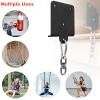 KSWLOR Heavy Punching Boxing Bag Hanger - Heavy Duty Bag Hanger Bracket,360 Rotation Wall Ceiling Mount Wood Beam Hook for Boxing Muay Thai Training,Aerial Yoga Swing & Hammock view 4