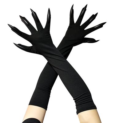 MioCloth Claws Gloves Long Nails Fingernail Fake Finger Halloween Costume Cosplay Party