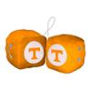FANMATS 32017 Tennessee Team Color Fuzzy Dice Dcor 3" Set view 1