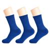 AWS/American Made Solid Cotton Cushion Crew Socks for Men Breathable Athletic Sport Socks (Parliament 3 Pairs, Shoe Size 5 to 10)