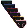 Nalwort Teen Girls Period Underwear Menstrual Period Panties Leak-Proof Cotton Protective Briefs Pack of 6 (US, Age, 14 Years, 16 Years, Multicolor-3) view 1