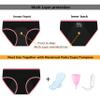 Nalwort Teen Girls Period Underwear Menstrual Period Panties Leak-Proof Cotton Protective Briefs Pack of 6 (US, Age, 14 Years, 16 Years, Multicolor-3) view 4