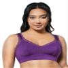 PARFAIT Dalis P5641 Women's Full Busted and Curvy Wire Free Bralette-Amethyst-36D view 1