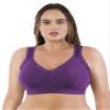 PARFAIT Dalis P5641 Women's Full Busted and Curvy Wire Free Bralette-Amethyst-36D view 2