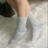 AWS/American Made Solid Cotton Cushion Crew Socks for Men Breathable Athletic Sport Socks (Orange 3 Pairs, Shoe Size 5 to 10) view 2