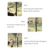 2 PCS Outdoor Camping Hook Metal Tent Lamp Hook Double Head Pig Tail S Type Rack view 4