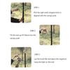 2 PCS Outdoor Camping Hook Metal Tent Lamp Hook Double Head Pig Tail S Type Rack view 4