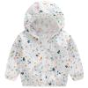 EISHOW Baby Boys Girls Outwear Lightweight Breathable Zipper Hooded Jacket Coat Toddler Windproof UV Protection Jacket (G,4-5T) view 1