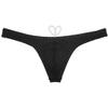 JAXFSTK Men's Tan Swim Thong Breathable Holes Bikini Swimwear Board Surf Trunks Pouch Tangas Swimsuit 3-Pack(Black,Yellow,Light Blue) L view 3
