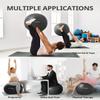 Trideer Yoga Ball for Exercise, Pregnancy & Birthing, 5 Sizes Exercise Ball for Physical Therapy, Stability, Fitness, Quick Pump Included view 2