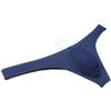 JAXFSTK Men's Tan Swim Thong Breathable Holes Bikini Swimwear Board Surf Trunks Pouch Tangas Swimsuit 3-Pack(Navy Blue) XL view 4