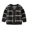 HEYDHSDC 2020 Kids Boys Autumn Winter Cardigans Sweater Cartoon V-Neck Knitted Jumper Sweaters Dark Grey 3t view 1