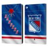 Head Case Designs Officially Licensed NHL Jersey New York Rangers Leather Wallet Case Compatible with Apple iPad Air 2 (2014) view 1