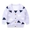 Autumn&Winter Baby Boy Cardigan V-Neck Boys Sweaters Knitted Sweater Gray 6t view 1
