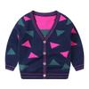 Autumn&Winter Baby Boy Cardigan V-Neck Boys Sweaters Knitted Sweater Gray 6t view 3