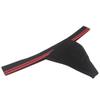 JAXFSTK Men's Stretch Cotton Bikini Thong Underwear Wide Waistband T-Back Soft String Tangas Bulge Pouch 3-Pack(Black,White,Red) L view 3
