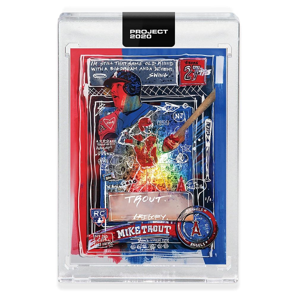 Topps Project 2020 Card 325-2011 Mike Trout by Gregory Siff