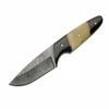 SZCO SANZ Damascus Hunting Knife 7.5 Inch - Camping Knife with Horn & Bone Handle, Full Tang Blade & Sheath for Hunting & Outdoor uses for Men view 2