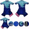 CYTSH Female cycling wear Female Team Triathlon Suit Women's Cycling Jersey Skinsuit Jumpsuit Set Gel (Color : 2072, Size : XXL) view 2