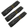 ATGRS Tennis Grip Tacky Tennis Racket Grip Tape Absorbent Anti-Slip Overgrip for Tennis Badminton Pickleball Racquet Handle Grip with Damping Ridges Overgrips (Black) view 2
