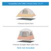 CORE Outdoor Tent Footprints | Perfect Tarp Camping Accessories for Easy Camp Setup (4 Person Tents) view 2