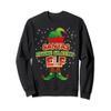 Figure Skating Elf Christmas Matching Costumes X-Mas Sweatshirt view 1