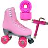 Atom Skates Jackson Finesse Roller Skates/Viper Nylon Plate/Size: Women's Adult 8 Color: Pink Bundled with Artistic Roll-Line Boxer Wheels and Tool view 1