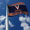Rico Industries NCAA Virginia Cavaliers Personalized - Custom 3' x 5' Banner Flag - Made in The USA - Indoor or Outdoor Dcor view 3