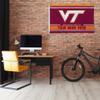 Rico Industries NCAA Virginia Tech Hokies Personalized - Custom 3' x 5' Banner Flag - Made in The USA - Indoor or Outdoor Dcor view 2