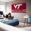 Rico Industries NCAA Virginia Tech Hokies Personalized - Custom 3' x 5' Banner Flag - Made in The USA - Indoor or Outdoor Dcor view 4