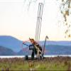 Do-All Outdoors FW80 Flyway 80 Auto Clay Pigeon Trap with Wheels, Holds 80 Clays, Black/Orange, One Size view 3