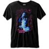 Janis Joplin T Shirt Floral Frame Logo Official Mens Black Size XL view 1