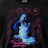Janis Joplin T Shirt Floral Frame Logo Official Mens Black Size XL view 3