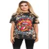 The Rolling Stones Tattoo Flames T-Shirt Grey L view 1
