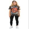 The Rolling Stones Tattoo Flames T-Shirt Grey L view 4