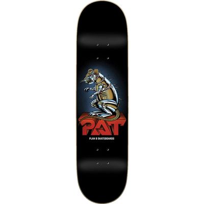 Universo Brands Plan B Duffy RATT Skateboard Deck -8.0 - (Bundled with Free 1" Hardware Set)